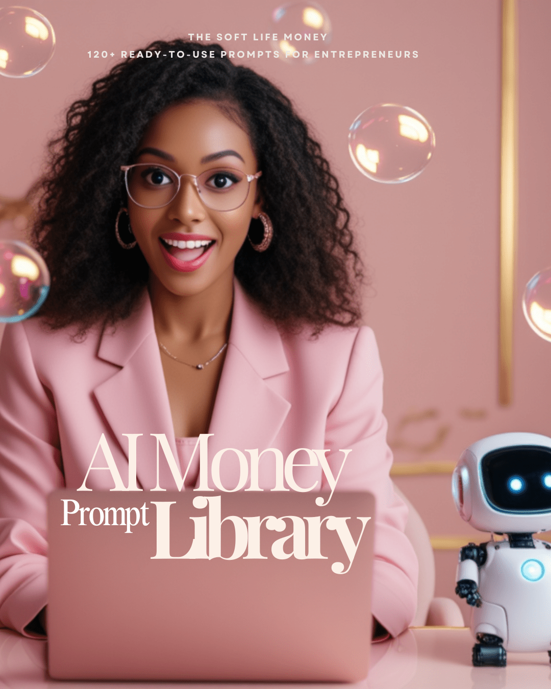 AI Money Prompts Library - 120+ Ready - to - Use AI Templates - The Soft Life Money