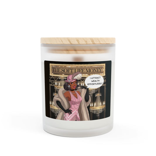I Attract Money Effortlessly, 11oz Candle - The Soft Life Money