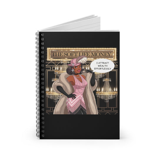 I Attract Wealth Effortlessly Journal - The Soft Life Money