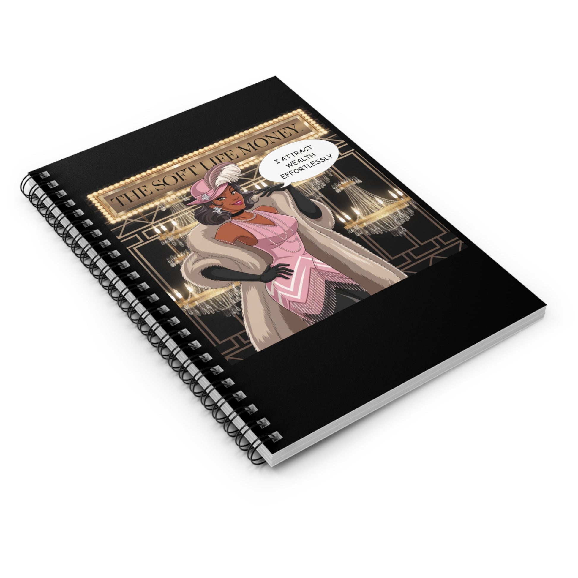 I Attract Wealth Effortlessly Journal - The Soft Life Money