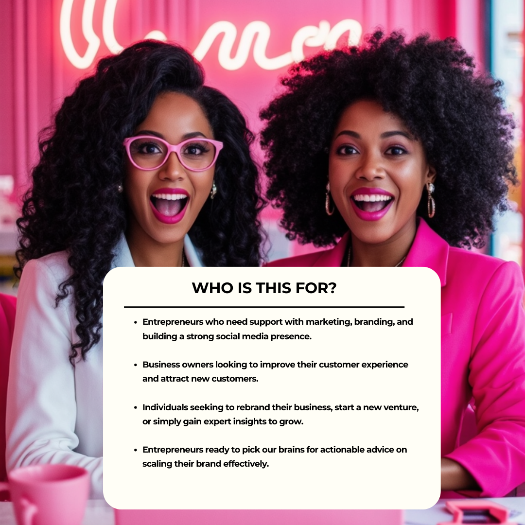 Two happy female entrepreneurs discussing business growth strategies, perfect for marketing and branding consultations.
